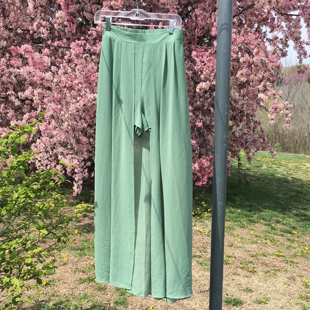Entro Maxi Open Skirt with Shorts New
